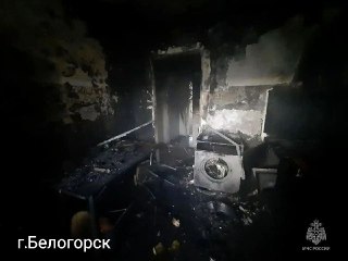 Пожар в пятиэтажном доме Белогорска: 27 человек эвакуированы